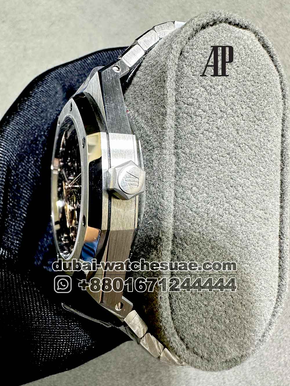 2-c AAA Audemars Piguet Royal Oak Skeleton 41mm Stainless Steel