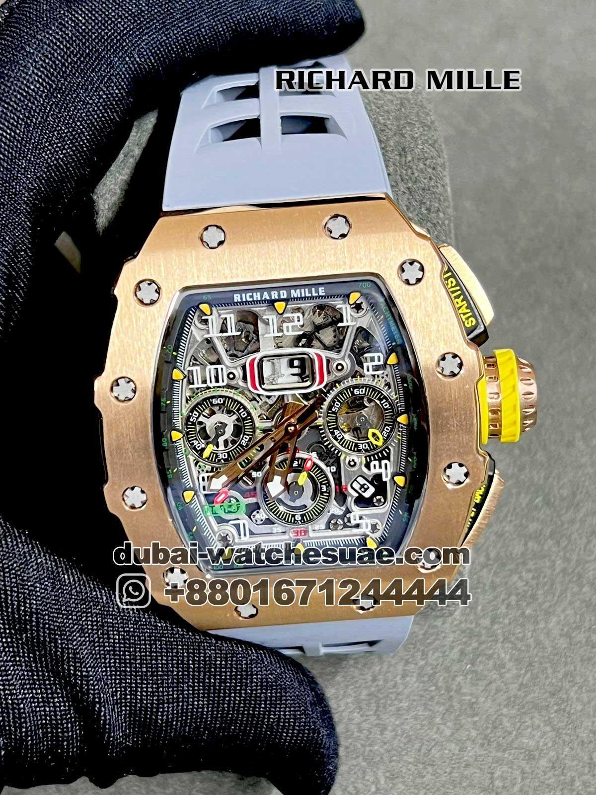 (43) Copy Richard Mille RM 011 Grey