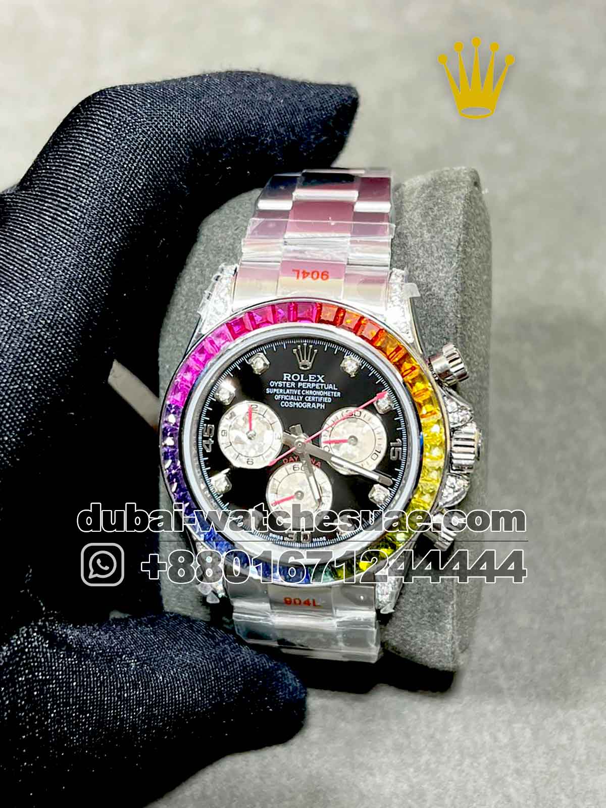 1-a Replica Rolex Daytona Rainbow Slim