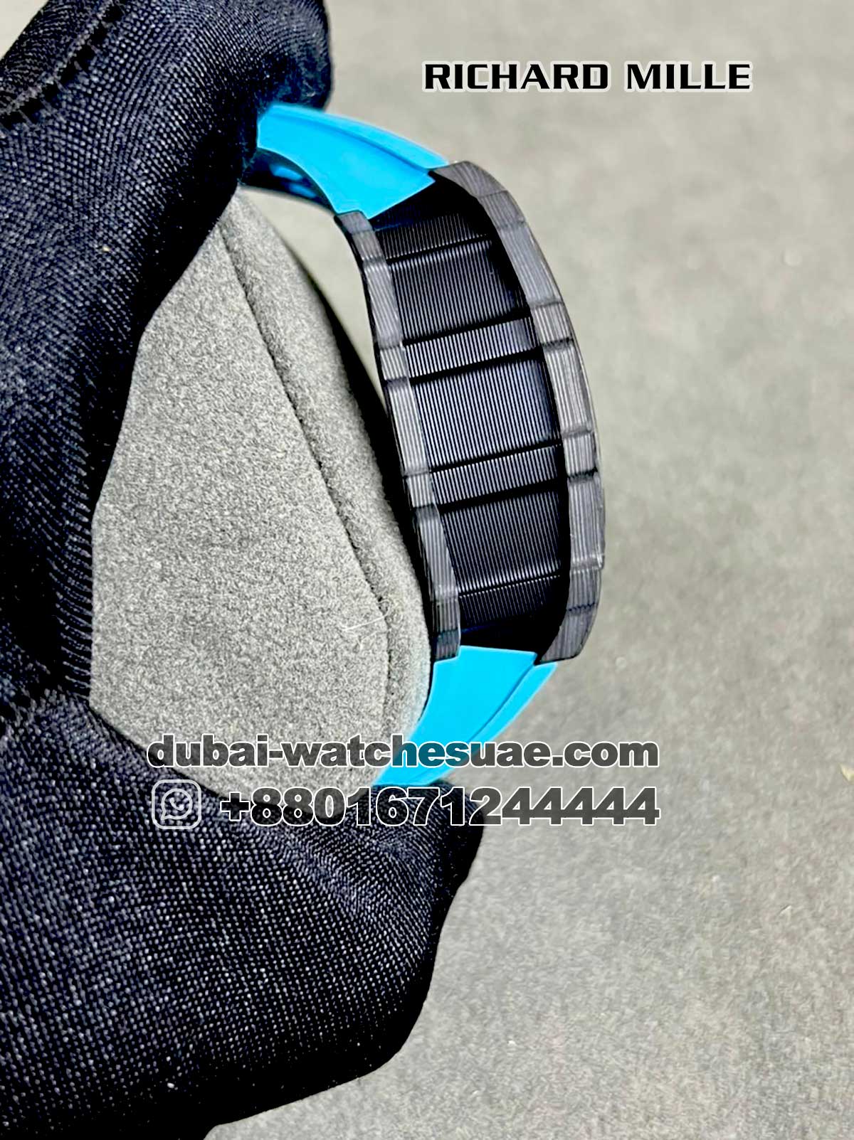(47.1) Copy Richard Mille RM 011-03 Blue Strap