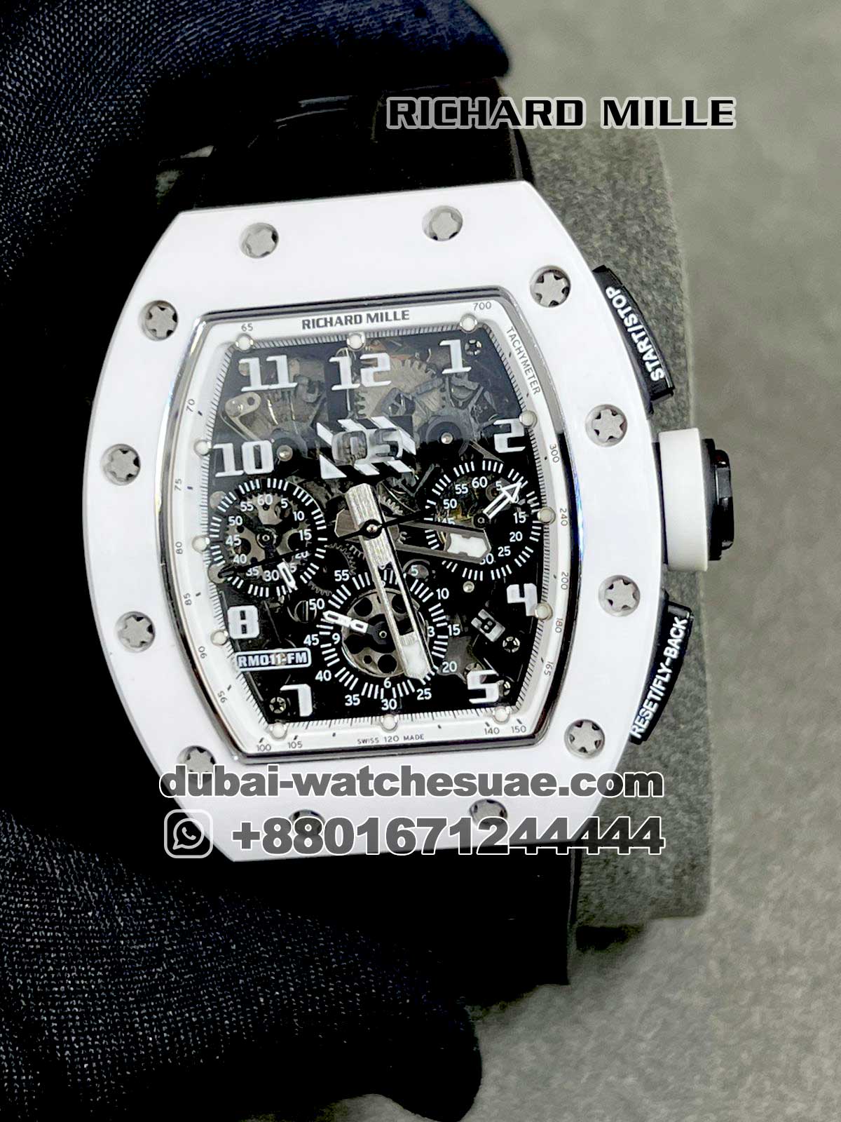 (39) Copy Richard Mille RM 011 Black