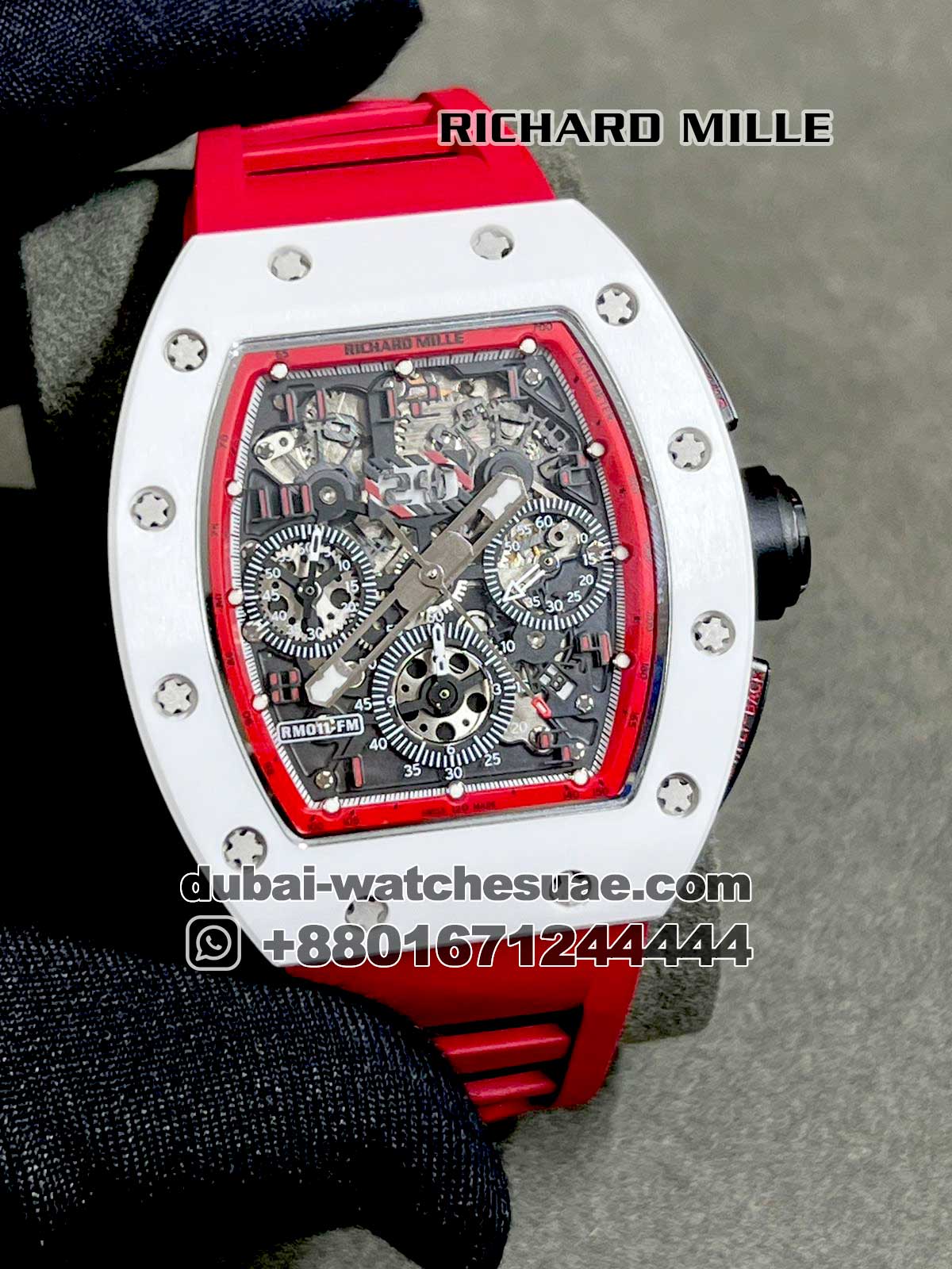 (44) Copy Richard Mille RM 011 Red