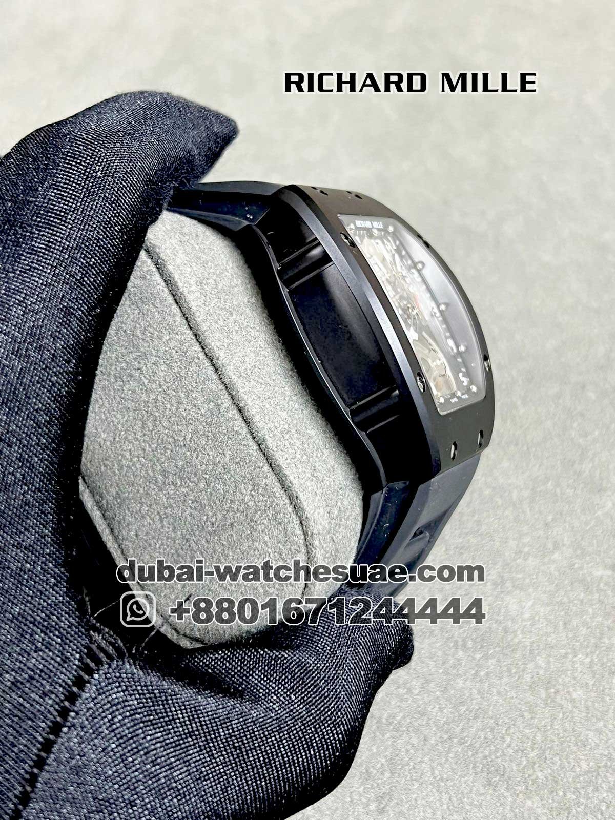 (37.1) Copy Richard Mille RM 001 Tourbillon Black