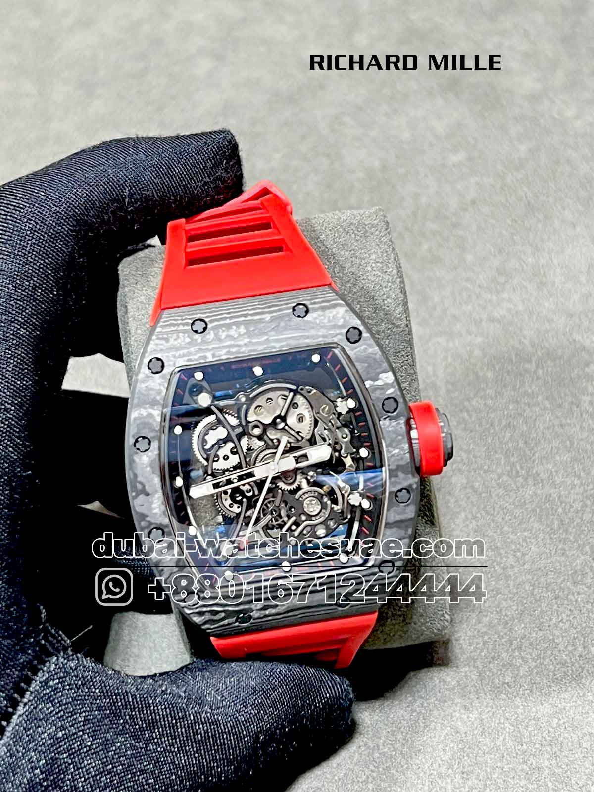 3-a Copy Richard Mille Bubba 055 Red