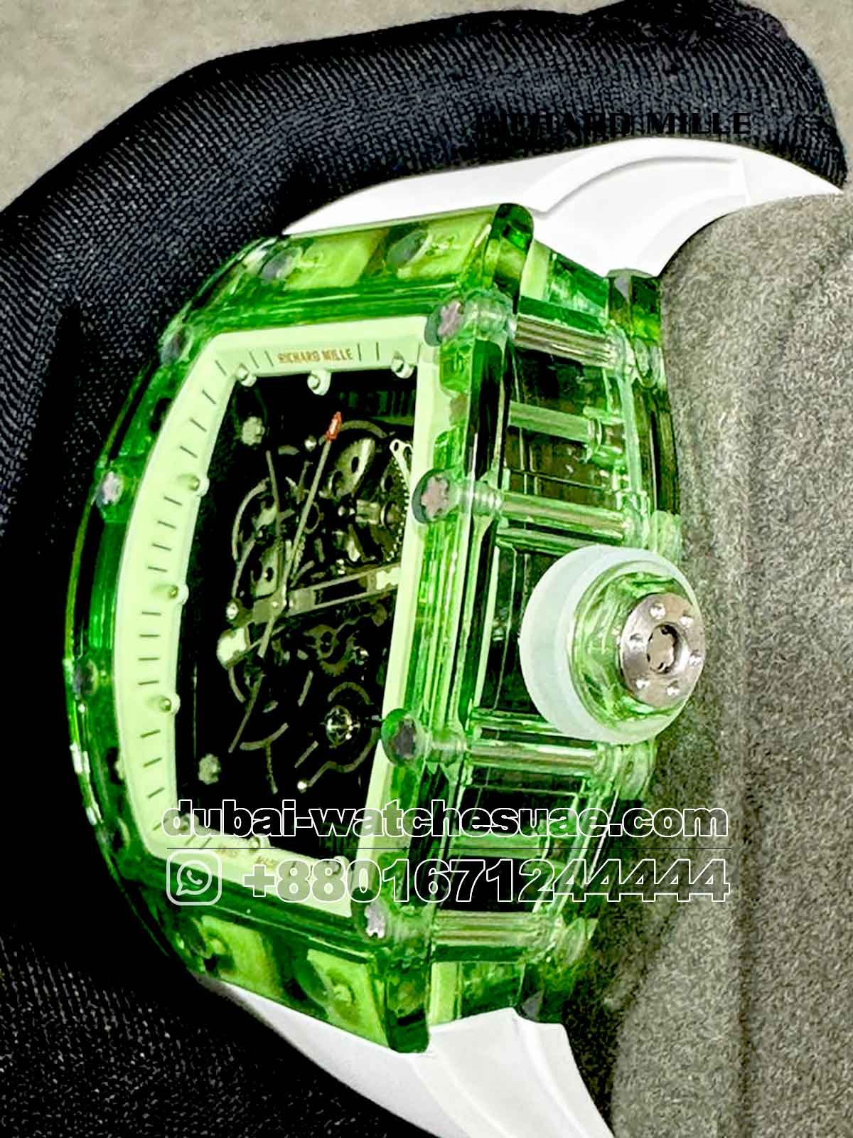 Superclone Richard Mille Rafa RM 055 Bubba Sapphire Green Superclone Richard Mille Rafa RM 055 Bubba Sapphire Green