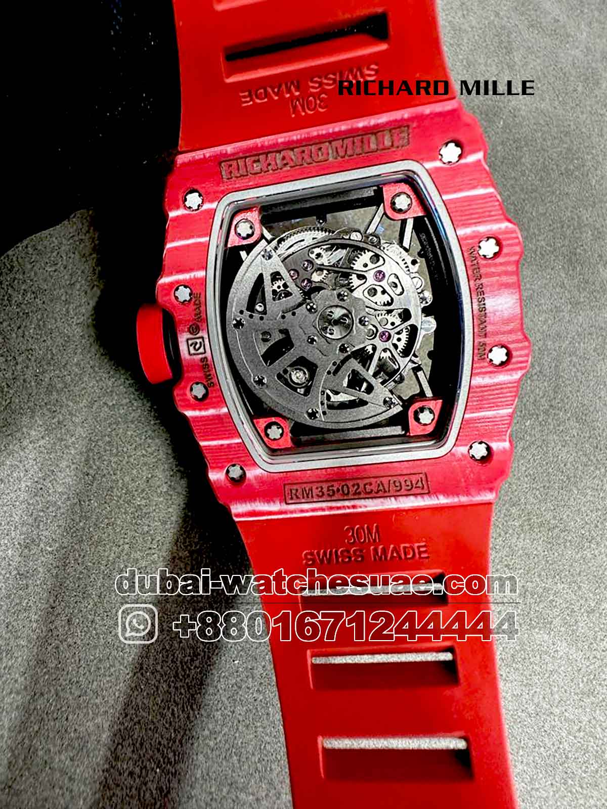 Master Richard Mille Rafa RM 35-02 Red Master Richard Mille Rafa RM 35-02 Red