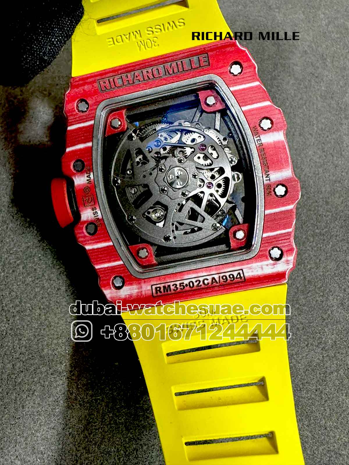 Replica Richard Mille Rafa RM 35-02 Tourbillon Super Slim Replica Richard Mille Rafa RM 35-02 Tourbillon Super Slim