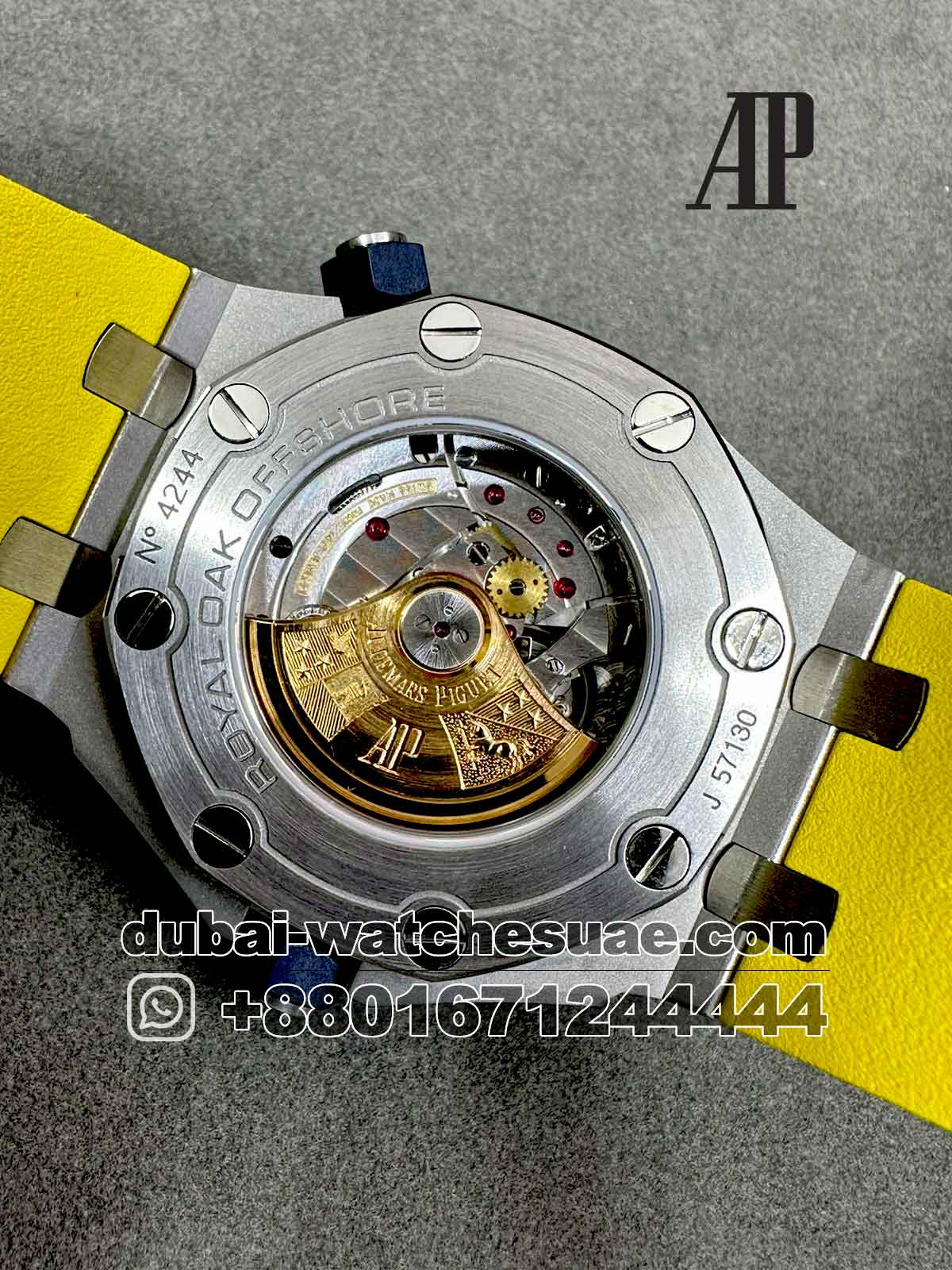 Superclone Audemars Piguet Royal Oak Offshore Diver 41 mm Yellow Dial With Yellow Rubber Strap Superclone Audemars Piguet Royal Oak Offshore Diver 41 mm Yellow Dial With Yellow Rubber Strap