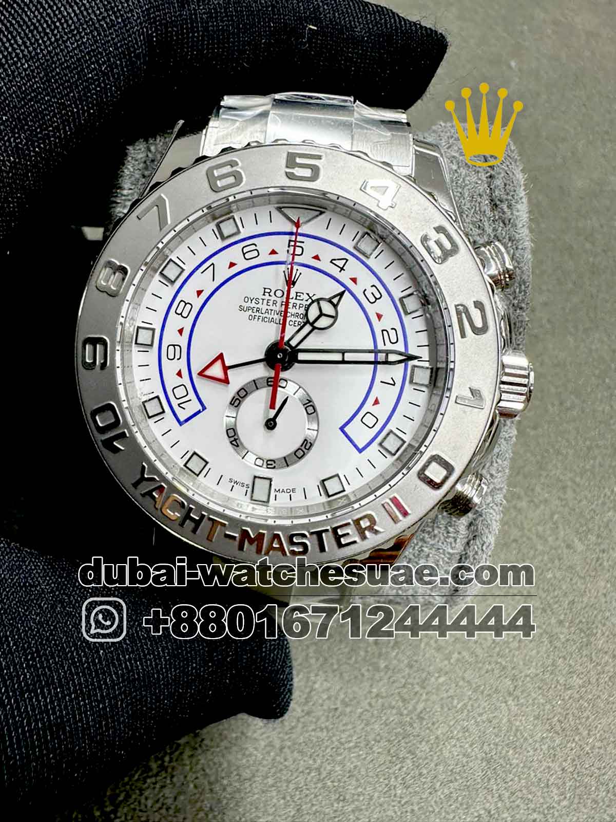 Copy Rolex Yacht Master White Dial 44 mm Copy Rolex Yacht Master White Dial 44 mm