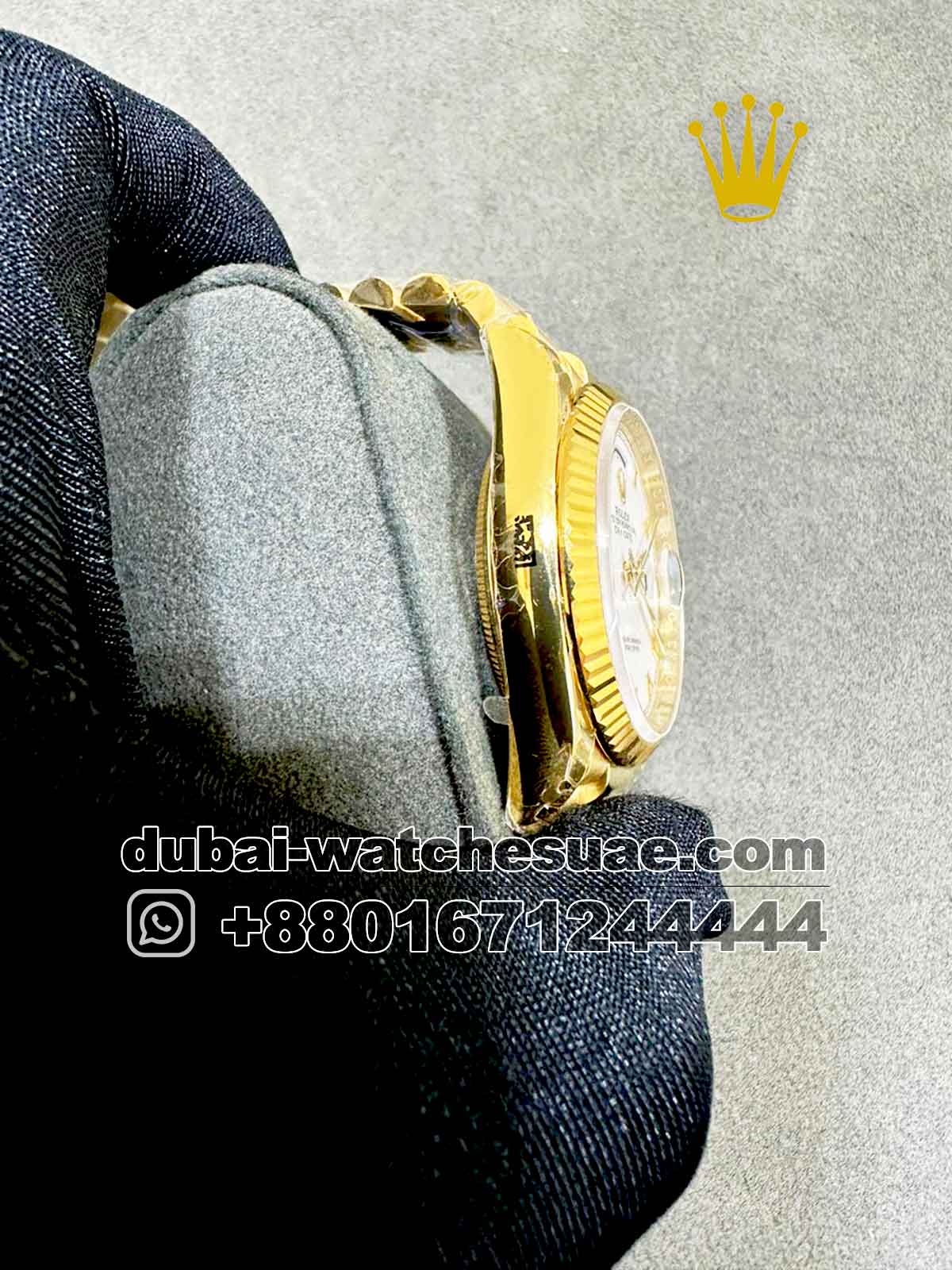 AAA Rolex 36 mm Day date White Dial Roman Numeric With Flutted Bezel AAA Rolex 36 mm Day date White Dial Roman Numeric With Flutted Bezel