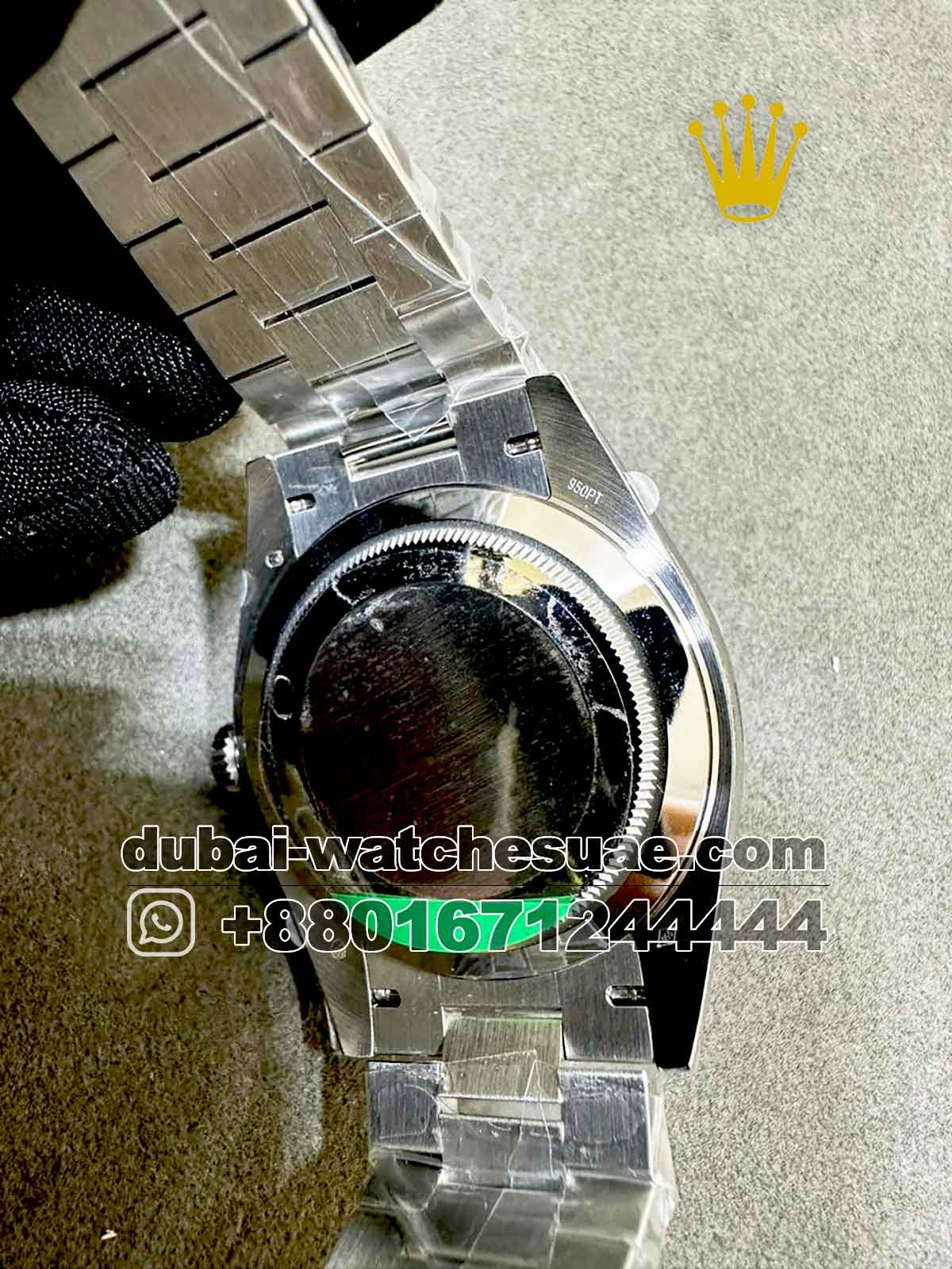 Master Rolex Day-Date 40mm Gray Dial With Stoned Bezel Master Rolex Day-Date 40mm Gray Dial With Stoned Bezel