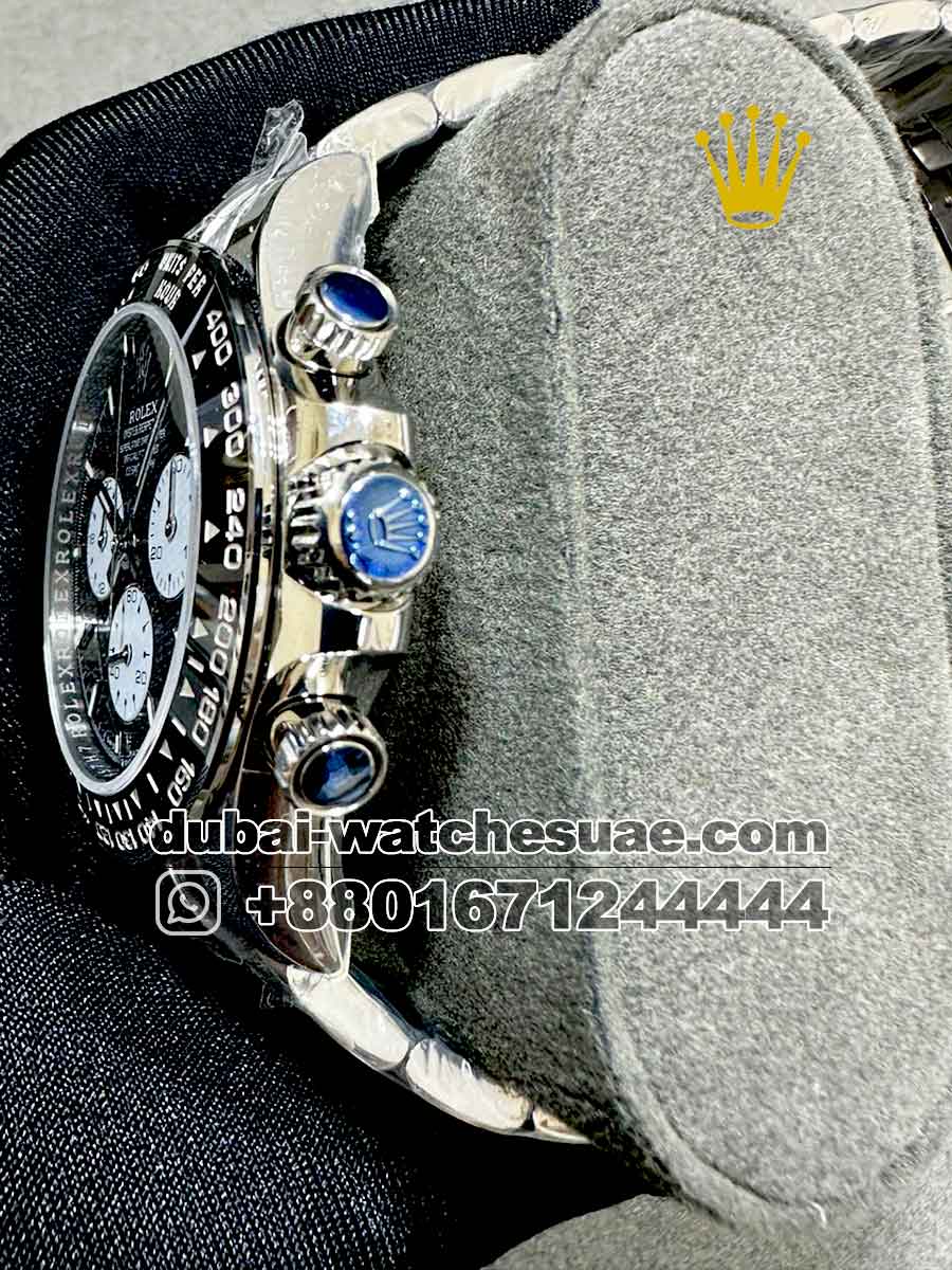 AAA Rolex Cosmograph Daytona Black Dial White Chrono AAA Rolex Cosmograph Daytona Black Dial White Chrono
