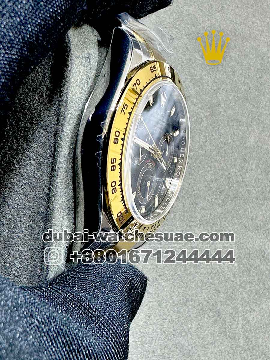 REplica Rolex Cosmograph Daytona 40 mm Gold With Two Tone Bracelet REplica Rolex Cosmograph Daytona 40 mm Gold With Two Tone Bracelet