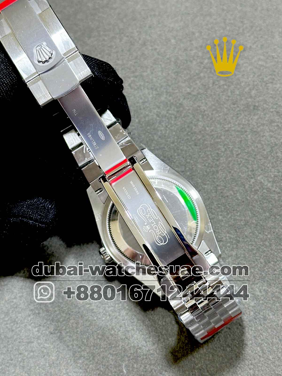 Superclone Rolex 36 mm Date Just Blue Dial Stoned Numeric With Flutted Bezel Superclone Rolex 36 mm Date Just Blue Dial Stoned Numeric With Flutted Bezel