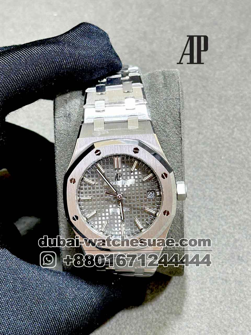 Copy Audemars Piguet Royal Oak 37 MM Gray Dial With Octagonal Screwed Bezel Copy Audemars Piguet Royal Oak 37 MM Gray Dial With Octagonal Screwed Bezel