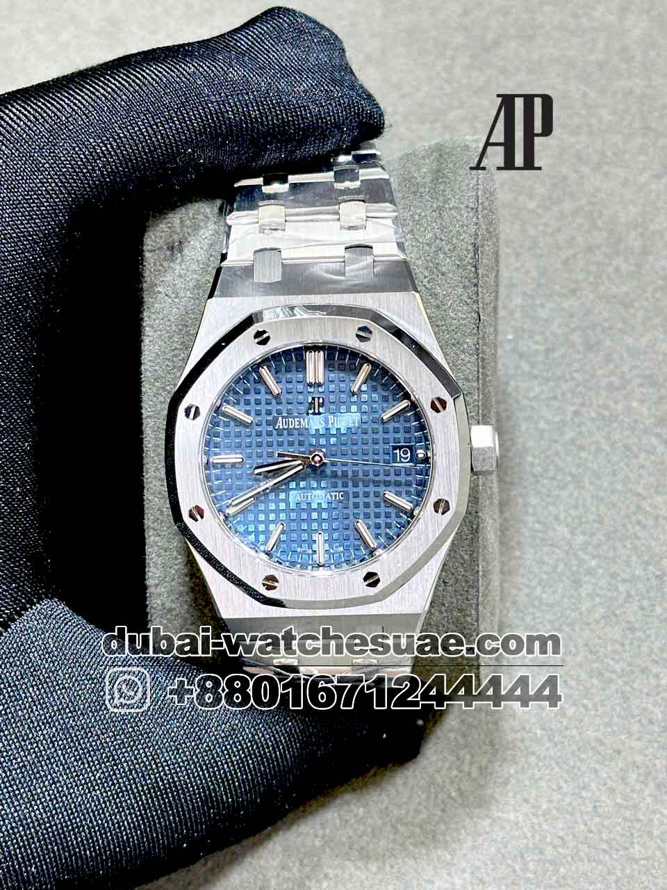 Copy Audemars Piguet Royal Oak 37 MM Blue Dial With Octagonal Screwed Bezel Copy Audemars Piguet Royal Oak 37 MM Blue Dial With Octagonal Screwed Bezel