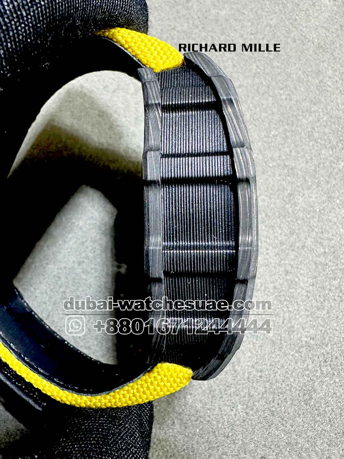 1-d Master RM 12-01 Rafael Nadal Limited Edition With Yellow Velcro Strap