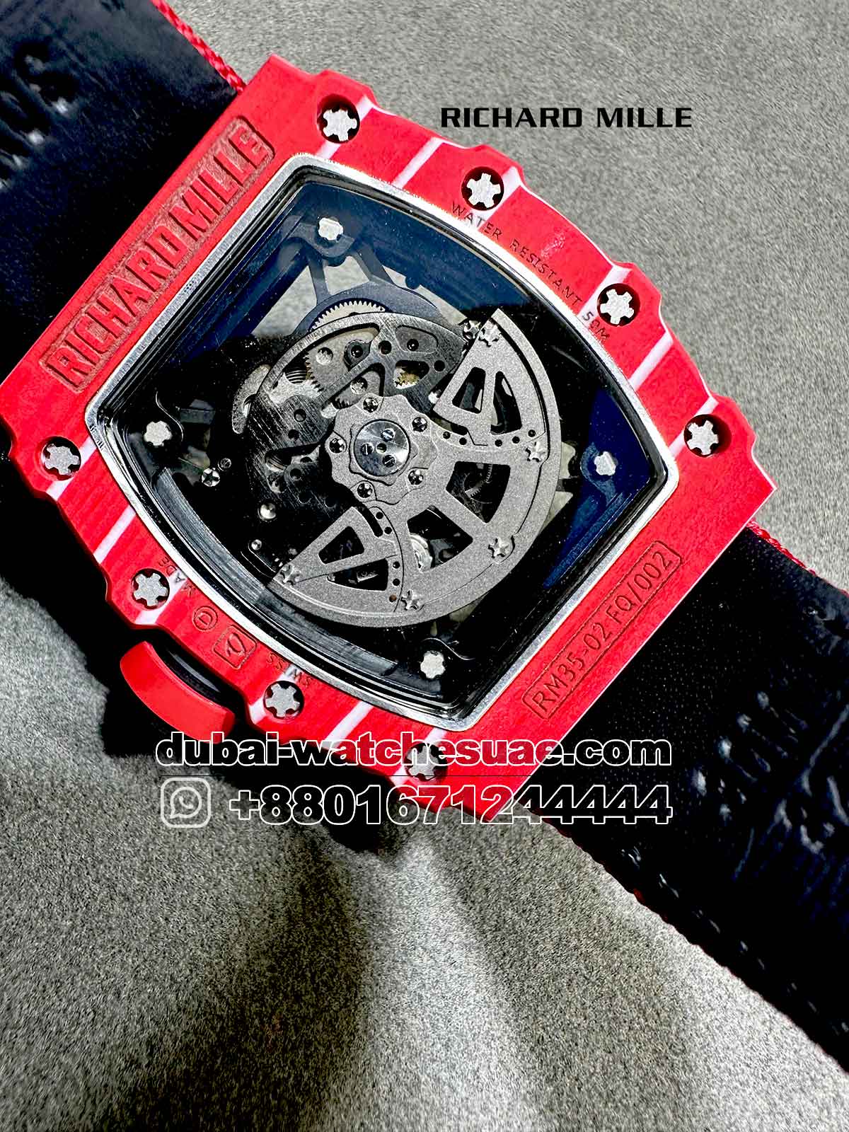 12-d Superclone Richard Mille Rafa Red RM 35-02