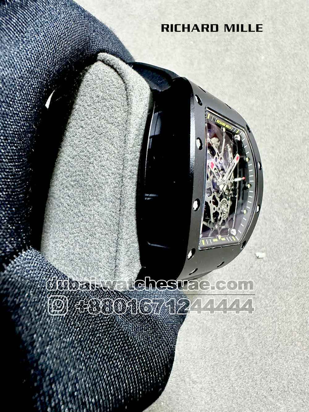 1-b Replica Richard Mille RM 035 Americas Black