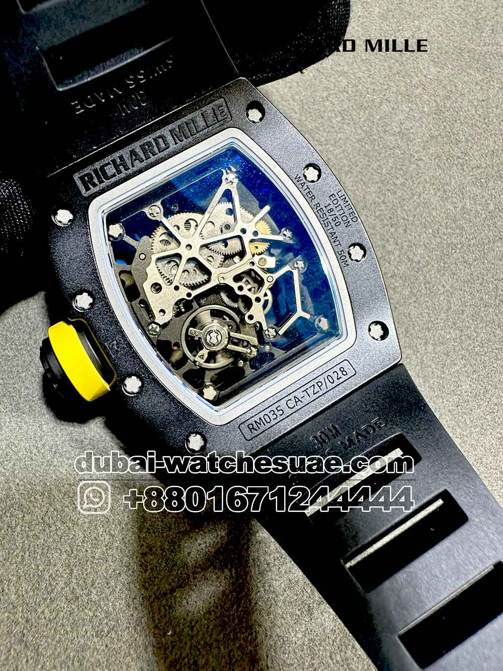 1-d Superclone Richard Mille RM 035 Americas Black